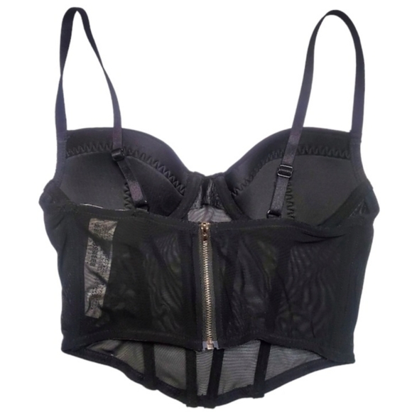FOREVER 21 mesh bustier corset - Picture 2 of 12